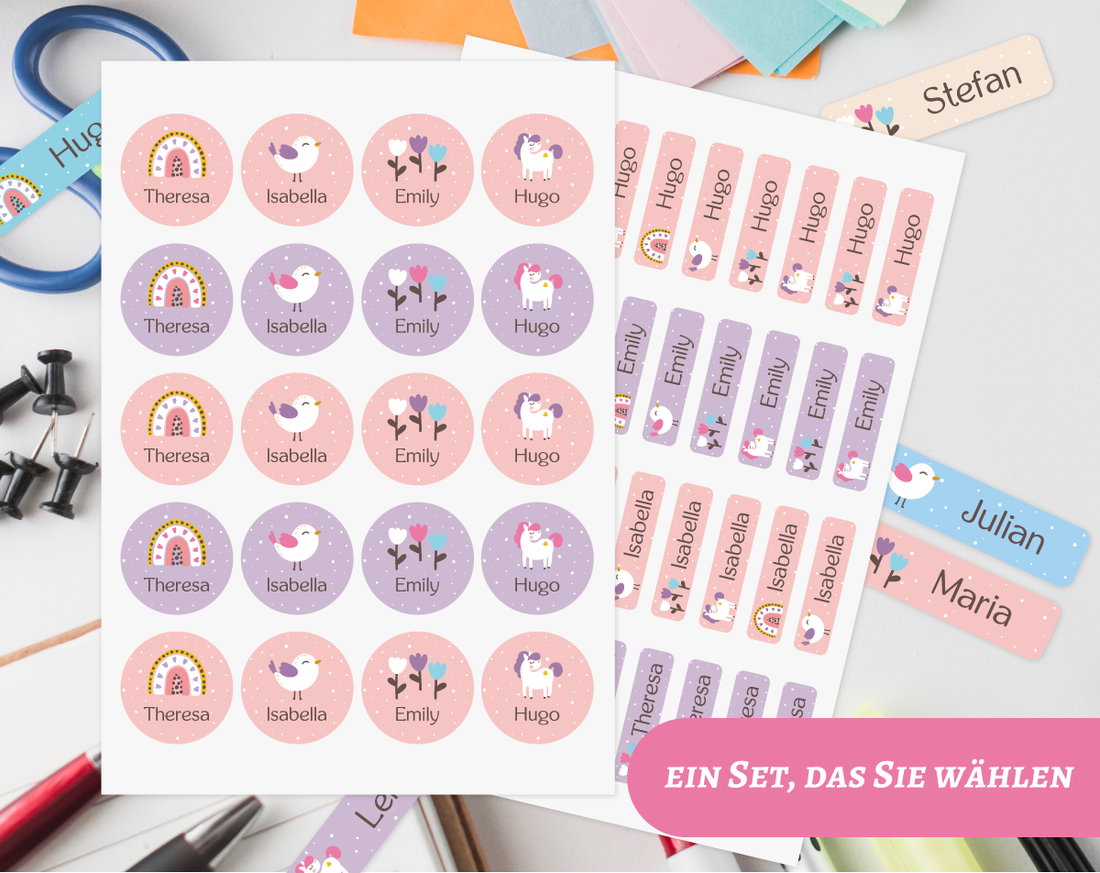 Personalized Name Labels